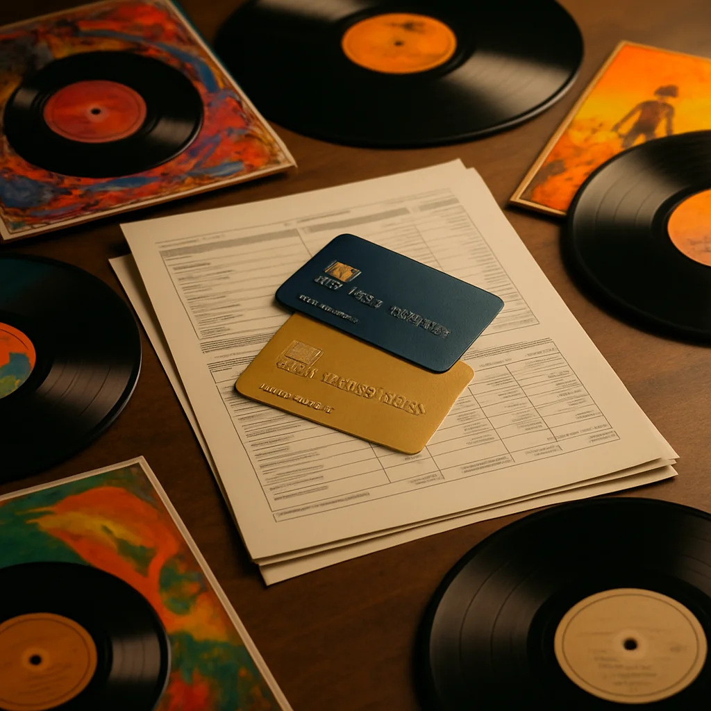 Credit Cards and Bank Financing for Vintage Vinyl Record Flipping