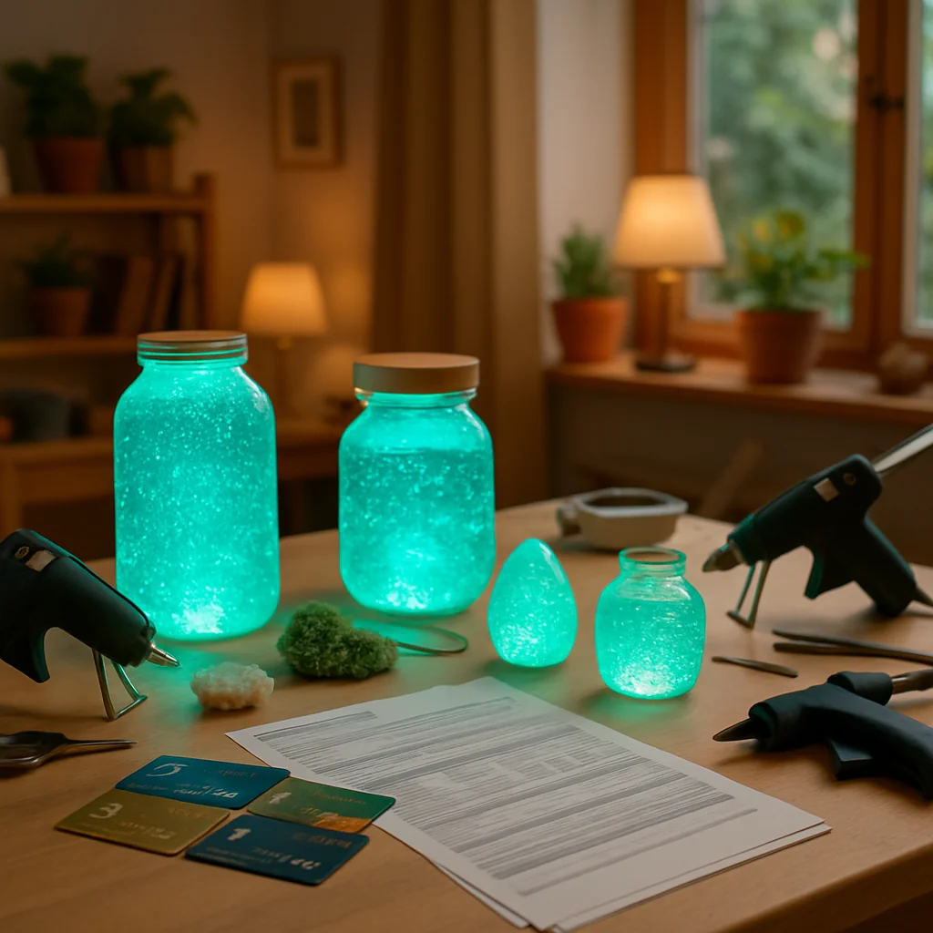 Credit Cards and Bank Financing for Your Bioluminescent Algae Lamp Side Hustle