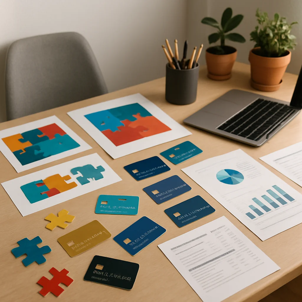 Maximize Rewards with Credit Cards and Bank Financing for Your Home-Based Custom Puzzle Design Side Hustle