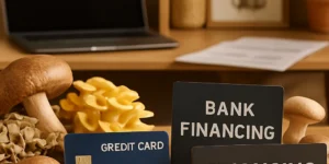 Credit Cards and Bank Financing for Your Gourmet Mushroom Side Hustle